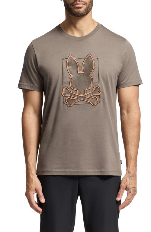 Psycho Bunny Pierce Embroidered Logo Pima Cotton T-shirt In Falcon