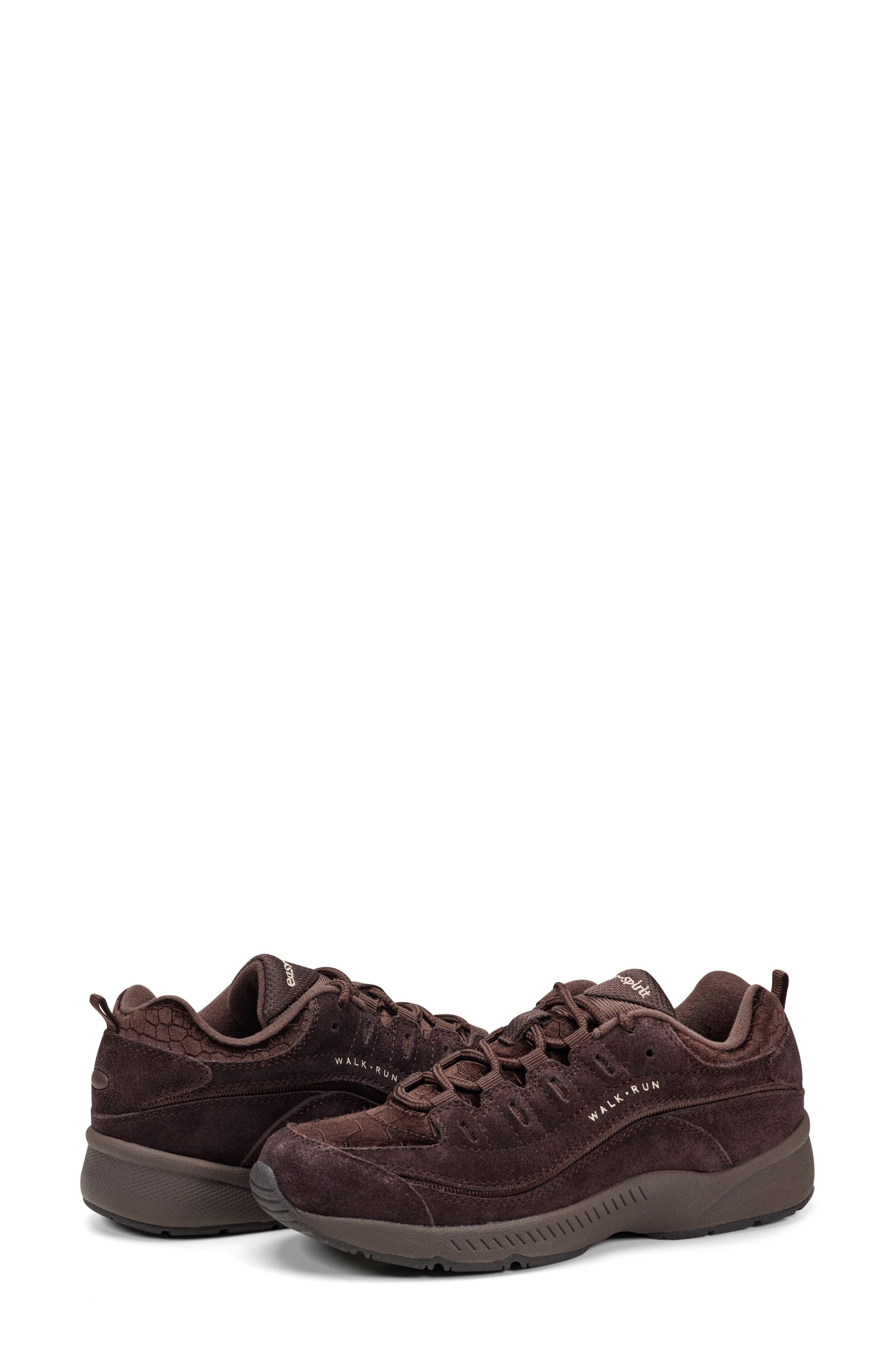 Easy Spirit Romy Sneaker, Alternate, color, Dark Brown