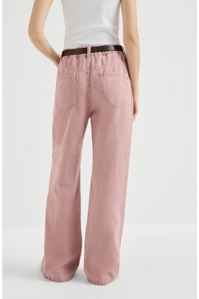Contemporary trousers, Alternate, color, Pink