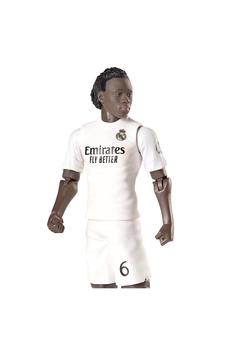 SOCKERS Real Madrid CF Eduardo Camavinga 8" Collectible Soccer Action Figure, Alternate, color, White
