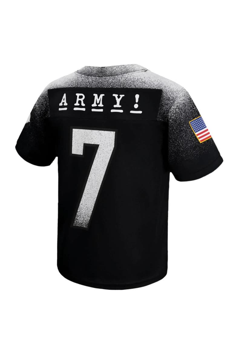 Youth Nike Black Army Black Knights 2024 Rivalry Collection Alternate Replica Football Jersey, Alternate, color, Black