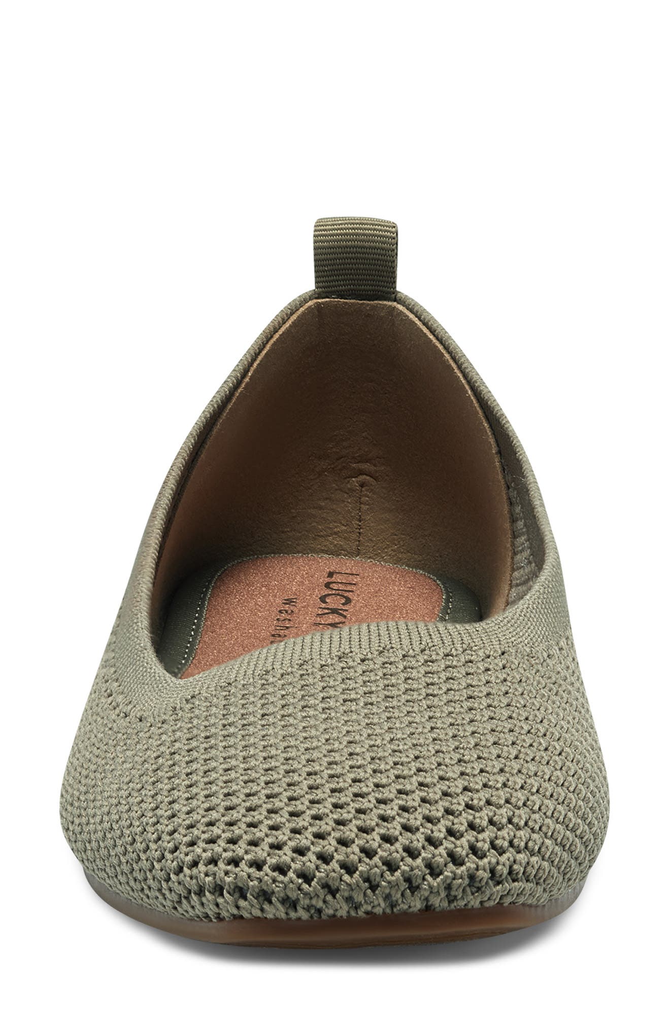 Daneric Ballet Flat, Alternate, color, FOSSILIZED TEXTILE