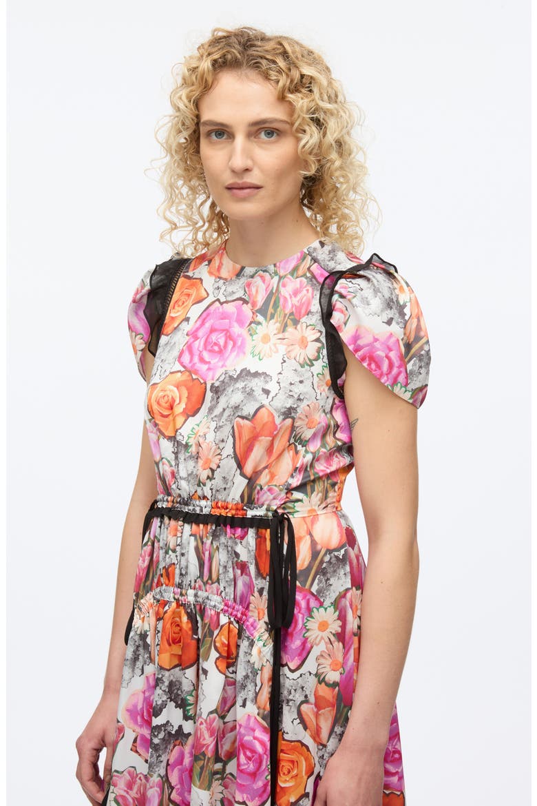 Floral Collage Dress, Alternate, color, ROSE MULTI