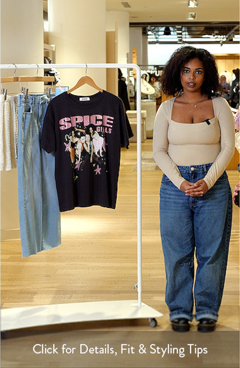 Spice Girls Doodle Cotton Graphic T-Shirt, sales video thumbnail