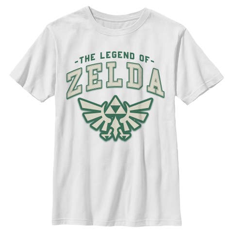 Boy's Nintendo Official Hyrule Crest  Graphic T-Shirt