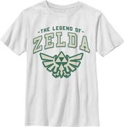 NINTENDO Boy's Nintendo Official Hyrule Crest Graphic T-Shirt