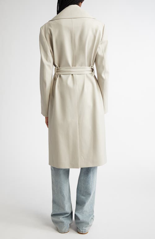 PROENZA SCHOULER PROENZA SCHOULER THEA WOOL BLEND GABARDINE COAT