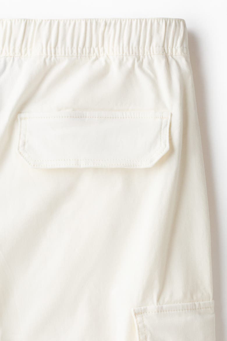 Loose-fit Cargo Pants, Alternate, color, Cream