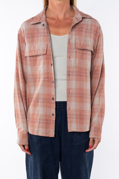 Gender Inclusive Summer Softy Plaid Shirt