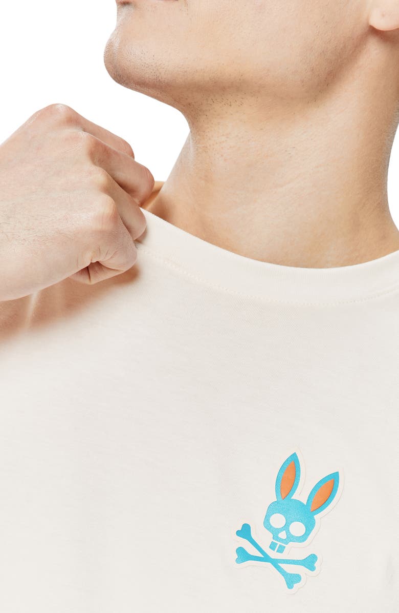 Psycho Bunny Frank Back Graphic T-Shirt, Alternate, color,