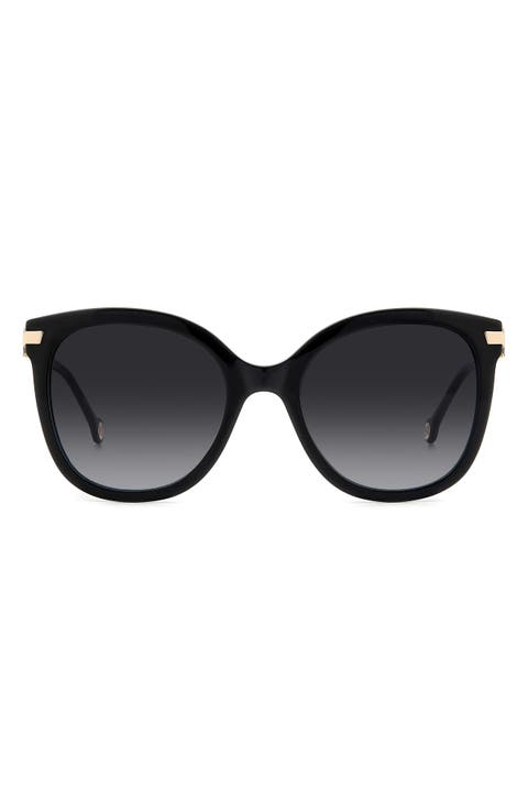 55mm Gradient Square Sunglasses