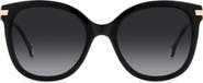 Carolina Herrera 55mm Gradient Square Sunglasses
