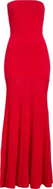Line & Dot Arlo Strapless Stretch Cotton Tube Dress
