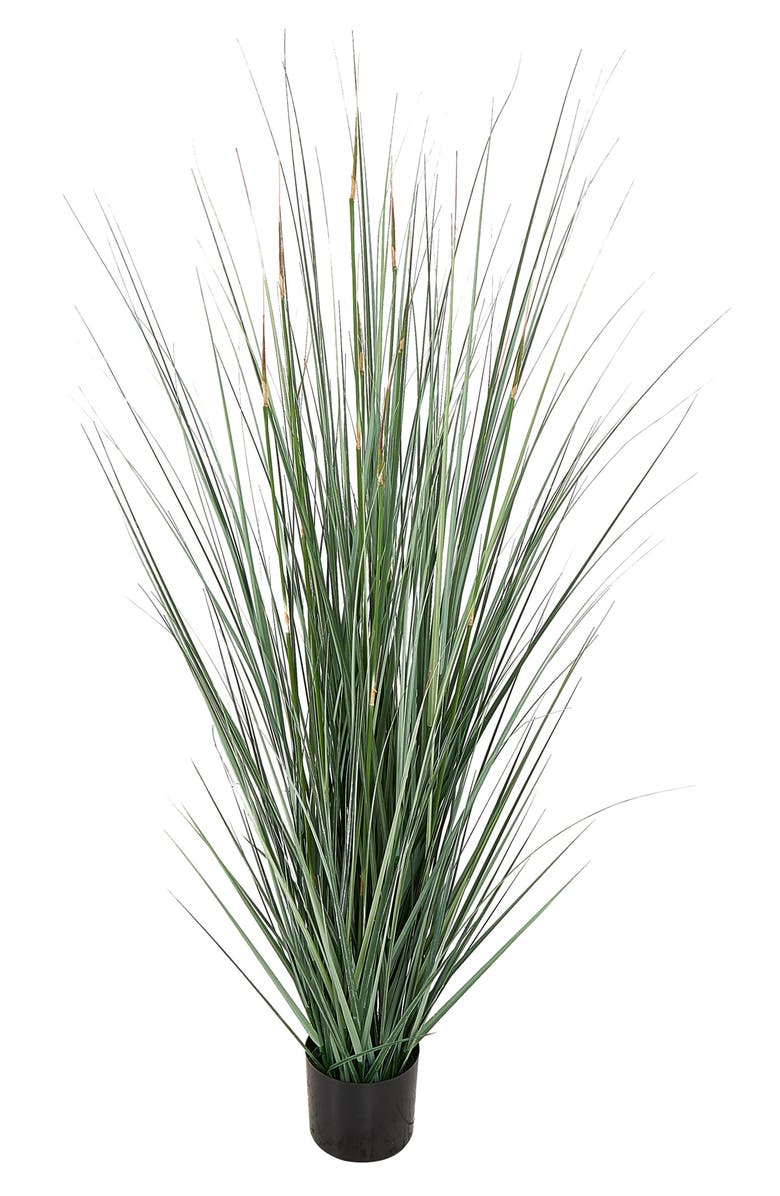 GINGER BIRCH STUDIO Green Faux Foliage Potted Artificial Plant, Alternate, color, Green