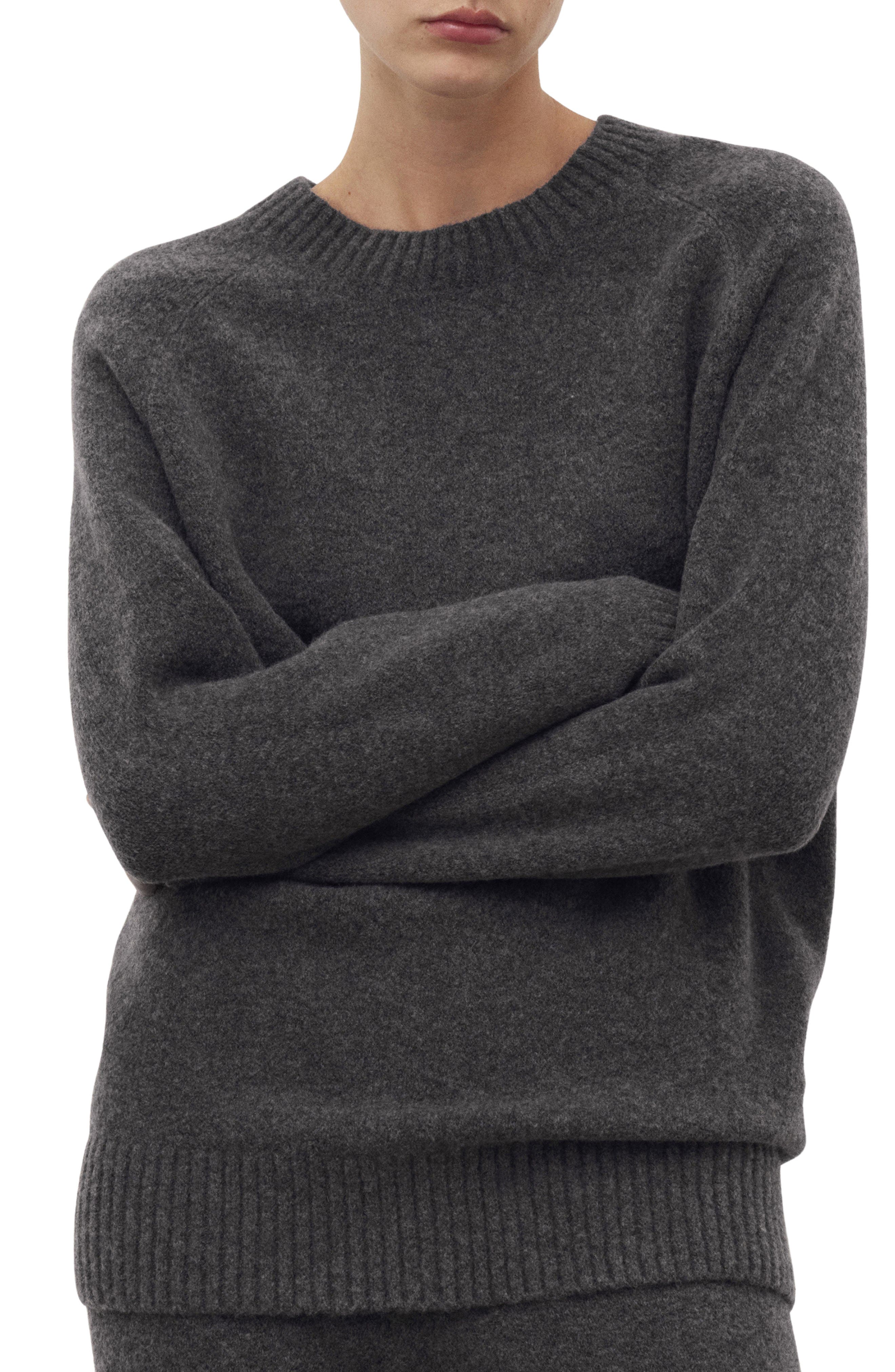 Crewneck Raglan Sleeve Sweater - image 3