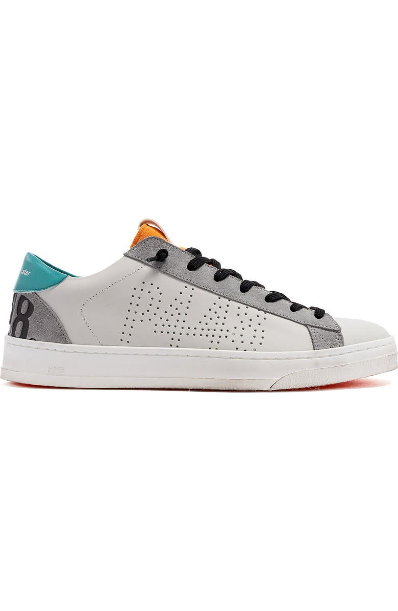 P448 Jack Sneaker, Main, color, Acqua Orange