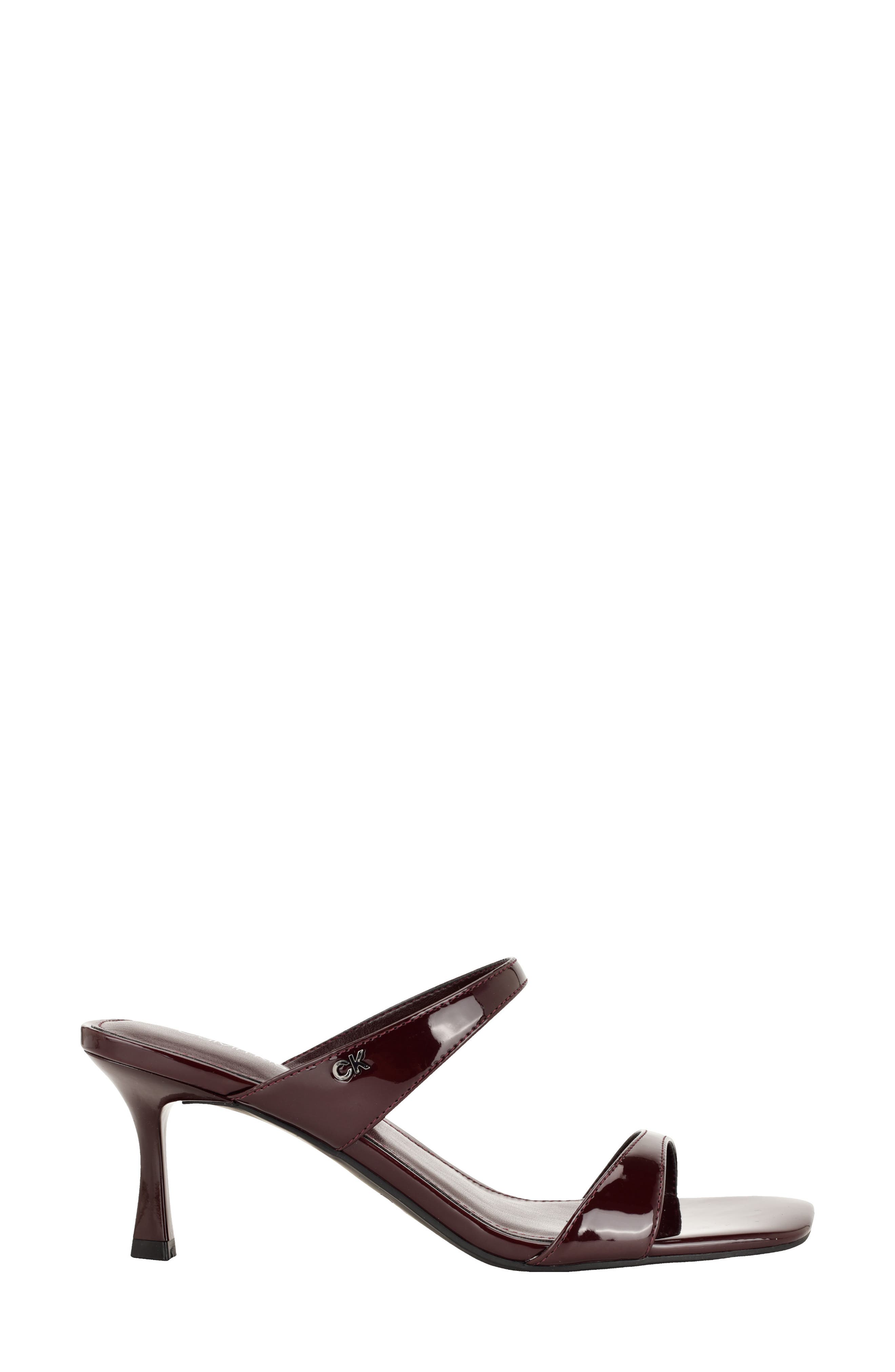 Danetta Slide Sandal, Alternate, color, WINE