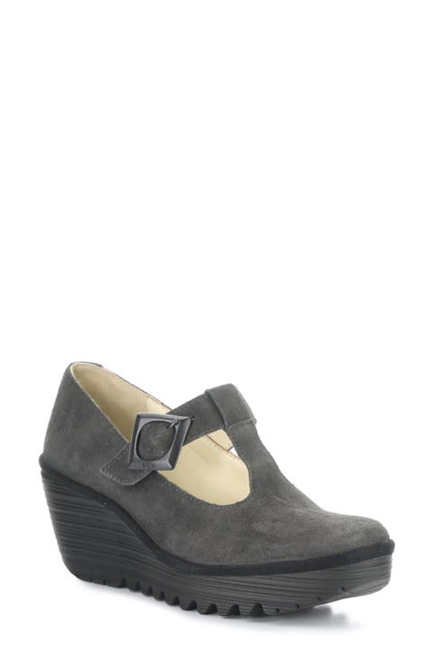 Yald Wedge Mary Jane Pump (Women)