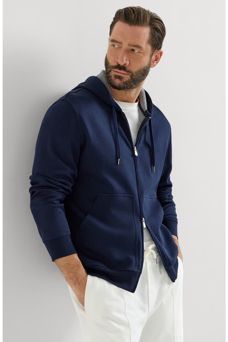 Double cloth sweatshirt, Alternate, color, Cobalt