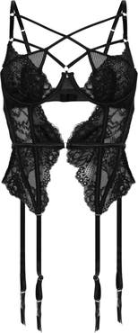 Hunkemöller Anna Strappy Underwire Lace Basque