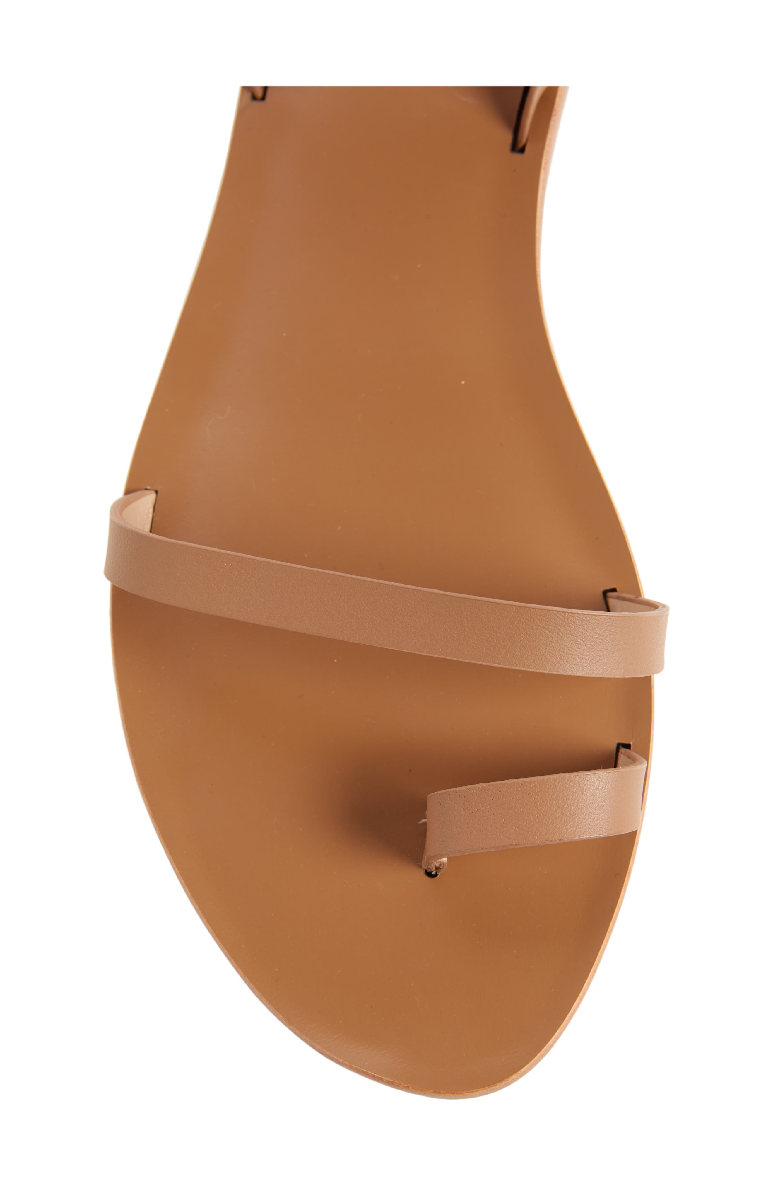 Kaanas Lingam Ankle Tie Flat Sandal, Alternate, color, 