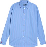 Polo Ralph Lauren Stripe Button-Up Cotton Shirt