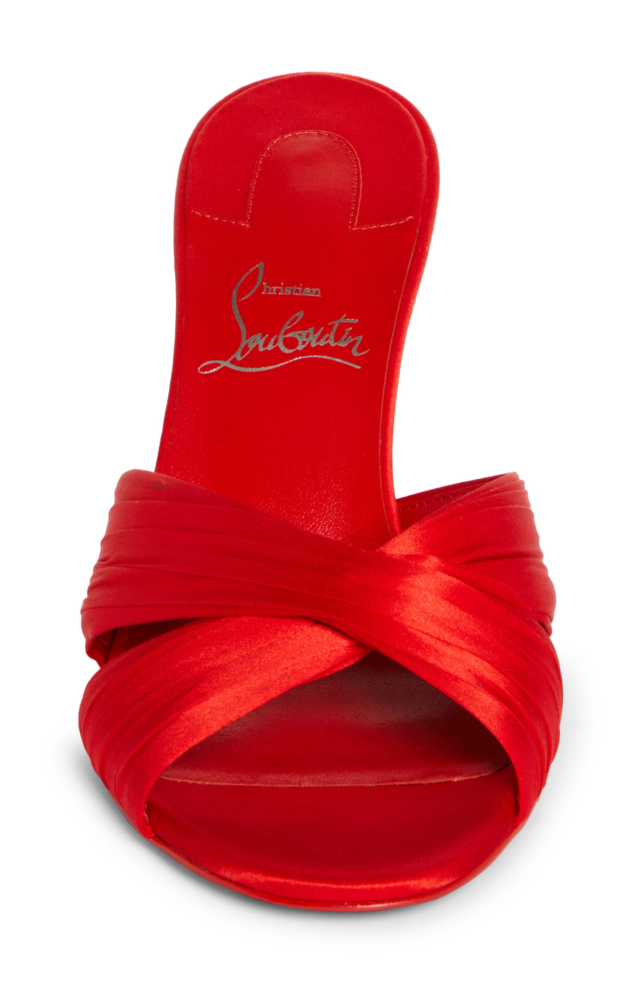 Nicol is Back Slide Sandal, Alternate, color, RED