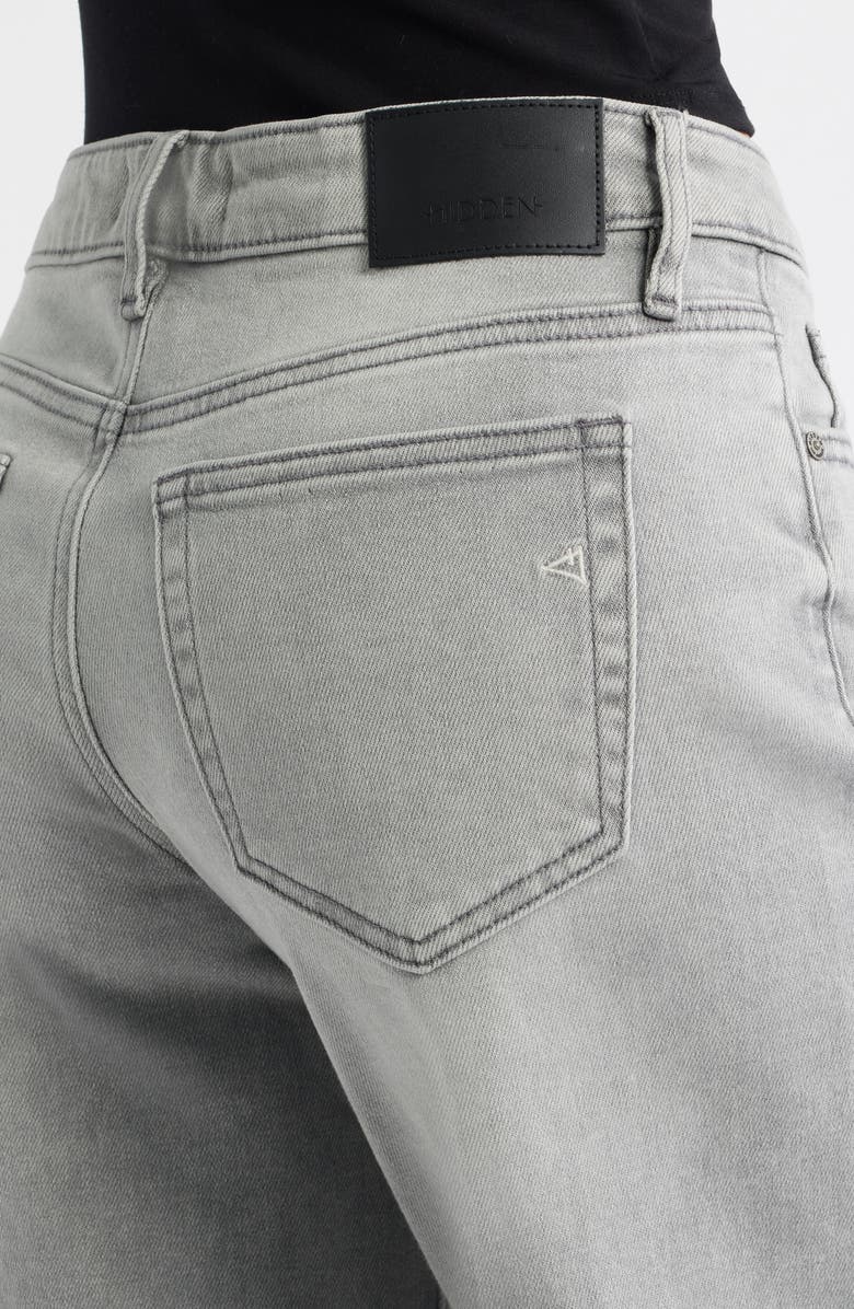 HIDDEN JEANS Mid Rise Extra Wide Leg Jeans, Alternate, color, Light Grey