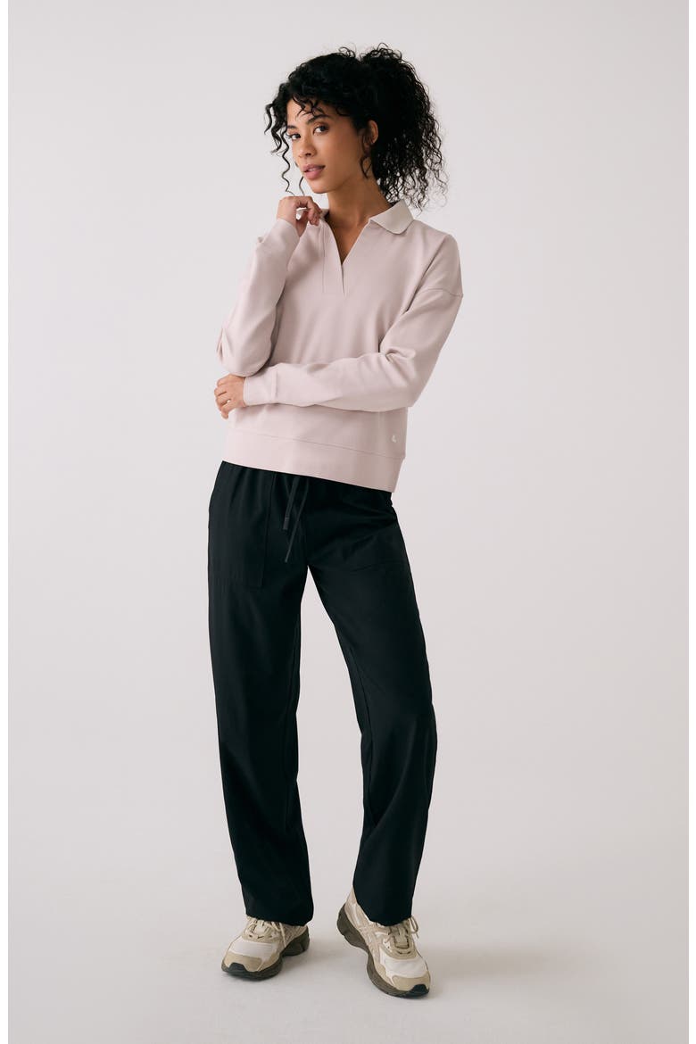 Mindset Johnny Collar Sweatshirt, Alternate, color, ABALONE