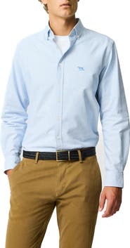Rodd & Gunn Oxford Crossings Sports Fit Cotton Dobby Button-Down Shirt