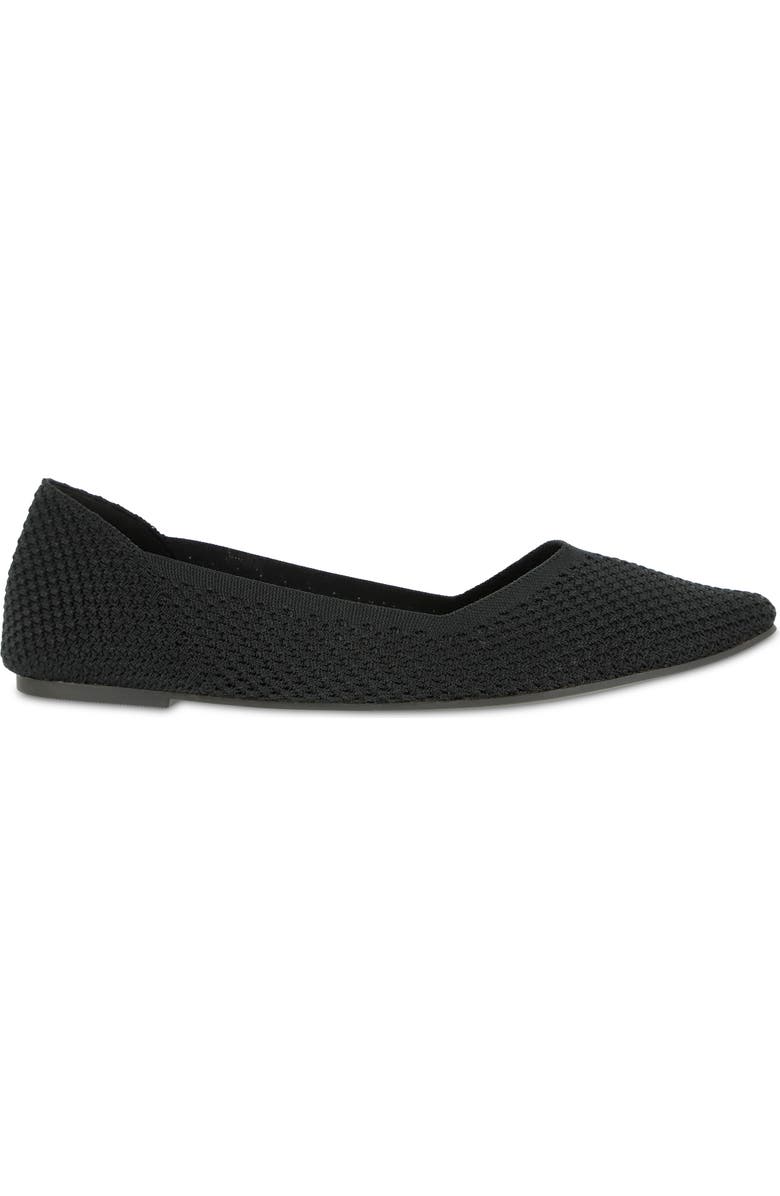 MIA Kerri Pointed Toe Knit Flat, Alternate, color,