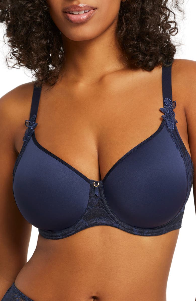 Montelle Intimates Botanical Sublime Spacer Underwire Bra, Main, color, 