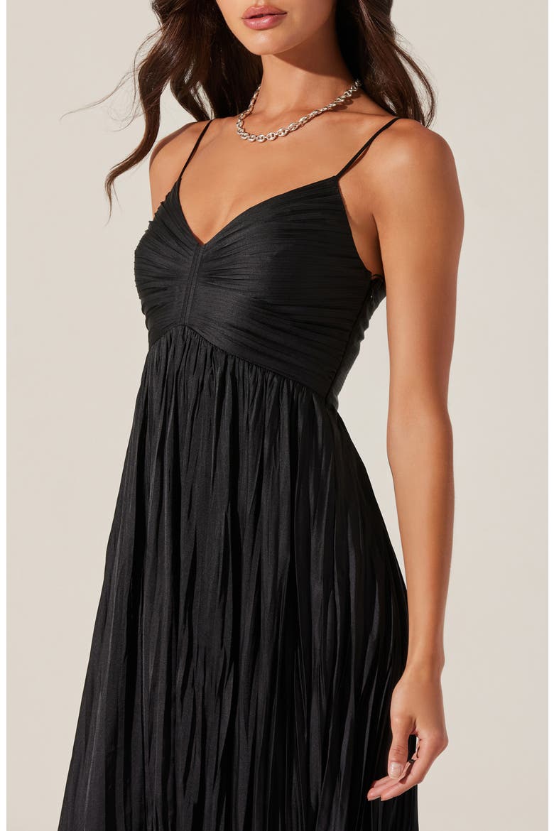 Maeve Midi Dress, Alternate, color, BLACK