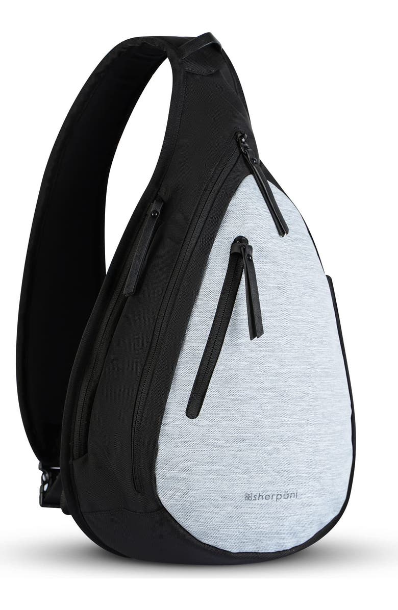 Sherpani Esprit Anti Theft RFID Protection Sling Bag, Fits 10'' Tablet, Sterling - Lite, Main, color, Sterling - Lite
