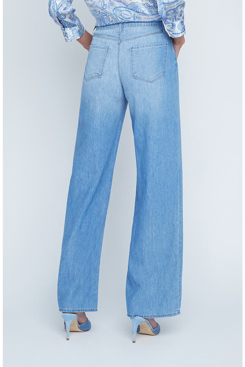 Alicent High Waist Wide Leg Jeans, Alternate, color, HAVANA