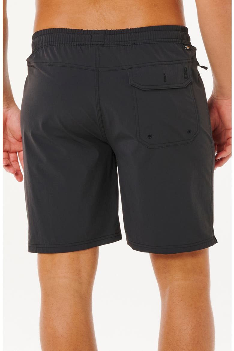 The Search Volley Water Repellent Board Shorts, Alternate, color, BLACK