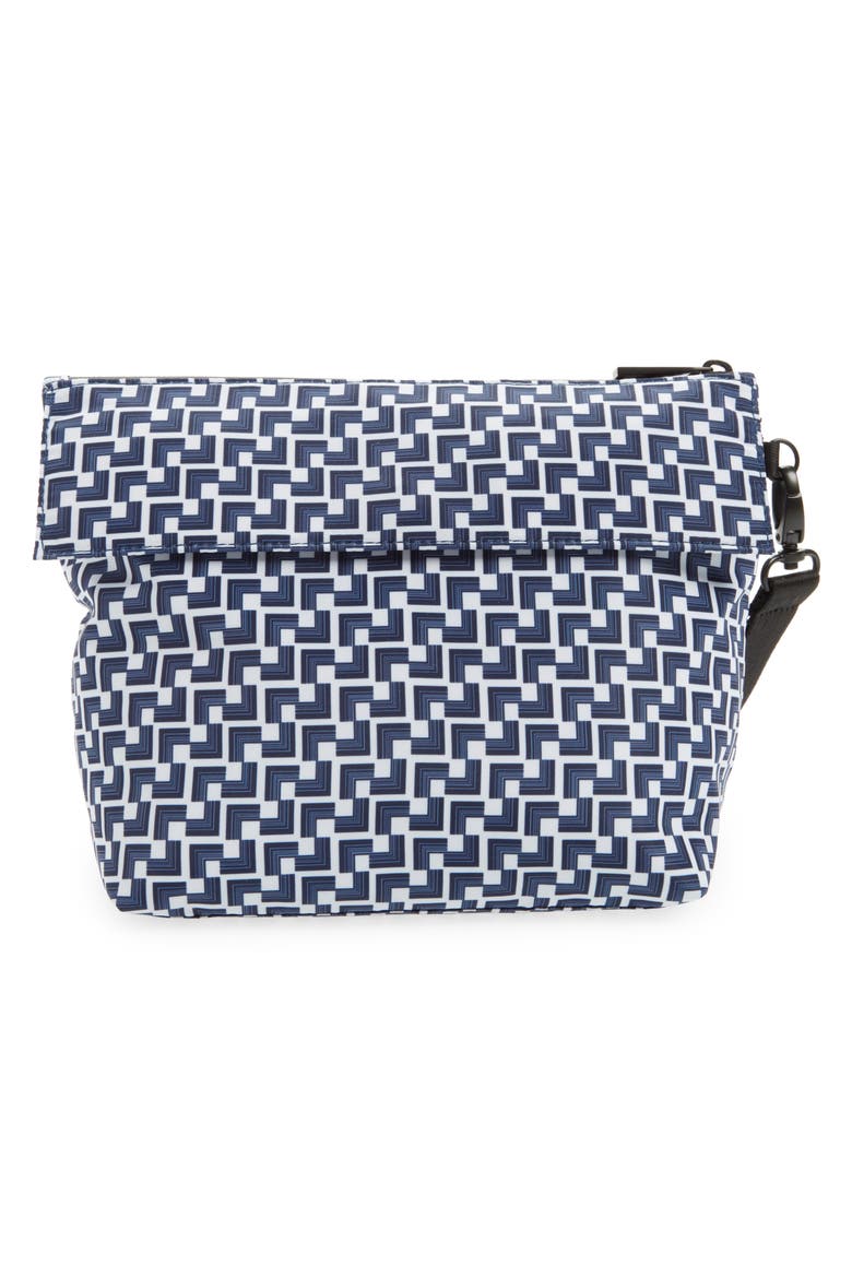 Tomint Print Toiletry Case, Alternate, color, NAVY