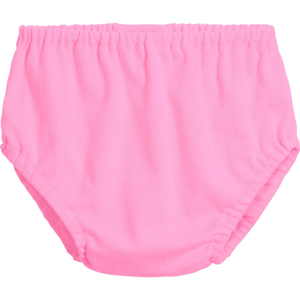 City Threads Usa-made Kids' Girls And Boys Soft Cotton Diaper Cover In Pink