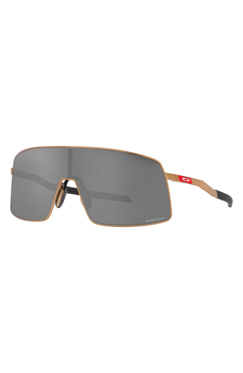 Oakley Sutro Shield Sunglasses, Alternate, color, Matte Gold