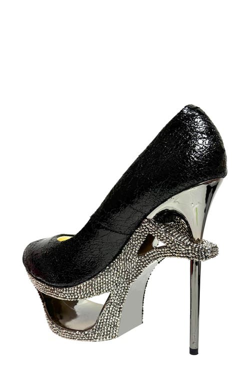 Lady Couture Platform Stiletto Pump In Black