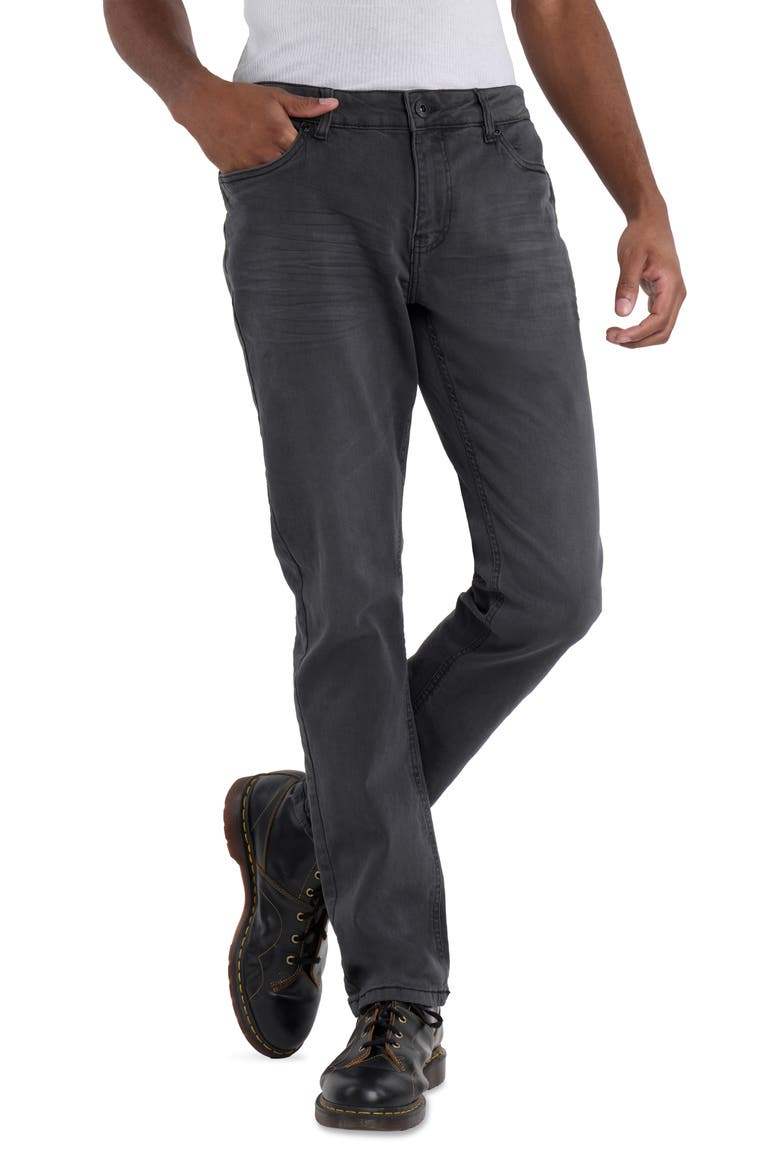 Cultura Slim Fit Stretch Jeans, Alternate, color, DARK GREY