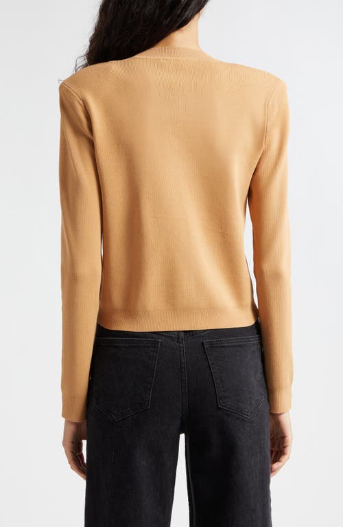 L AGENCE L'AGENCE TOULOUSE CREWNECK CARDIGAN 