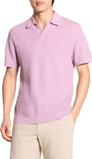 Theory Brenan Linen Blend Polo