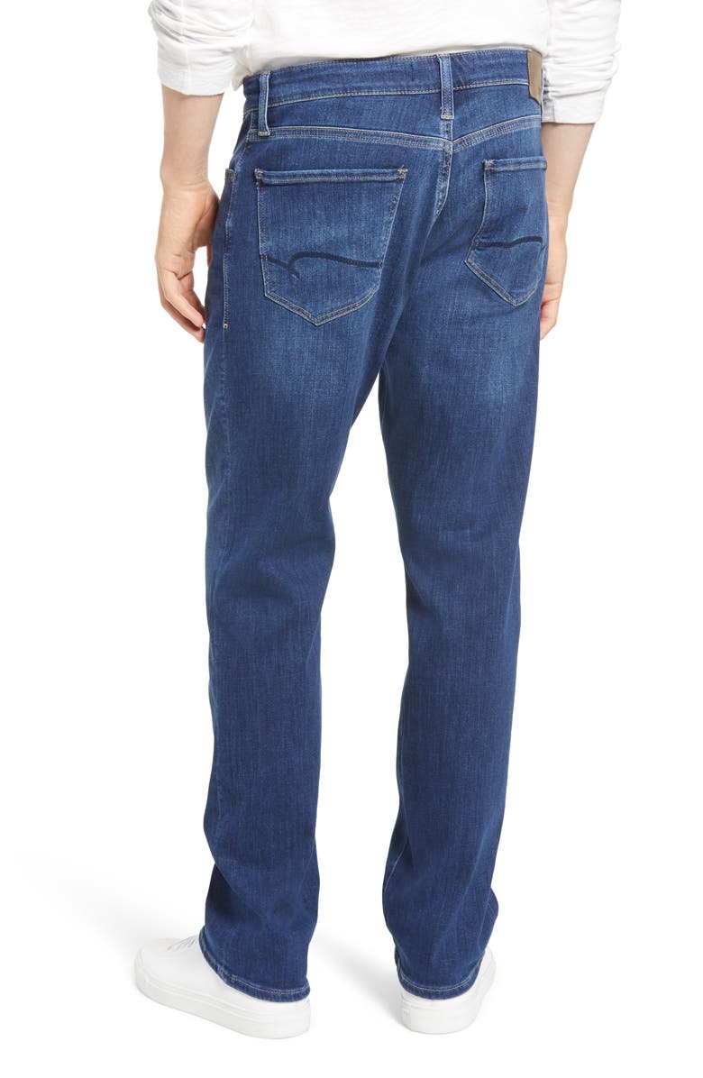 Mavi Jeans Matt Relaxed Straight Fit Jeans, Alternate, color, Dark Feather Blue