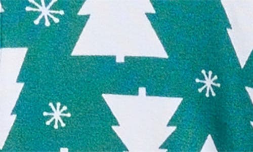 Pillow Talk Matching Family Merry Tree Footed Pajamas