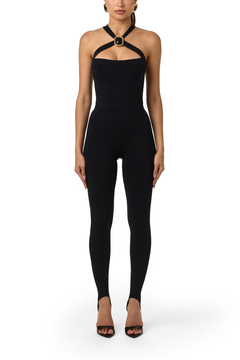 Body Flex High Waist Stirrup Leggings, Alternate, color, BLACK