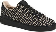 Balmain B-Court Monogram Jacquard Low Top Sneaker