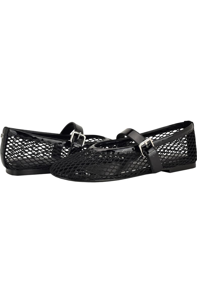 GUESS Paxey Mary Jane Flat, Alternate, color, Black