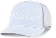 '47 Men's '47 Light Blue Colorado Rockies Foundation Script Hitch Adjustable Trucker Hat