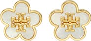 Tory Burch Forget Me Not Enamel Stud Earrings